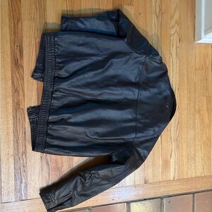 Vintage Dark Brown Men’s Leather Jacket/Perfect Condition